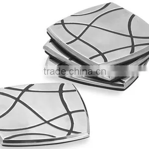 Hand Made Aluminum Coaster Table thumbnail-1
