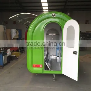 Green Fast Food Cart For Sales,Food Van/Street Food Vending Cart For Sales, in Line With European Standards, Australia Standard thumbnail-6