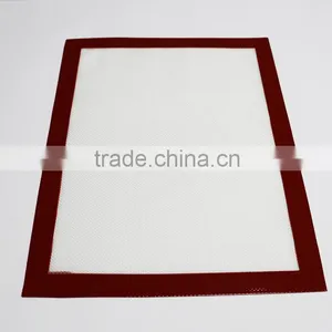Water Resistant Silicone Induction Cooker Mat 40x60cm Custom Silicone Fiberglass Baking Mat thumbnail-6