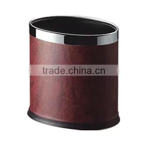 Leather Waste Bin for Guest Room thumbnail-2