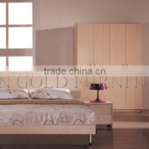 Luxury Turkey Bedroom Set Wood Double Bed Designs(SZ-BT005) thumbnail-2