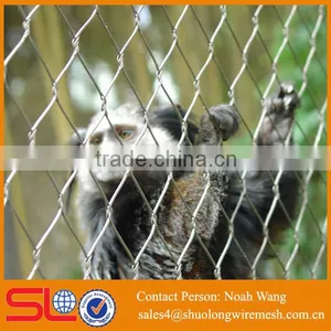 High Quality Good Price Stainless Steel Wire Rope Mesh Net thumbnail-4