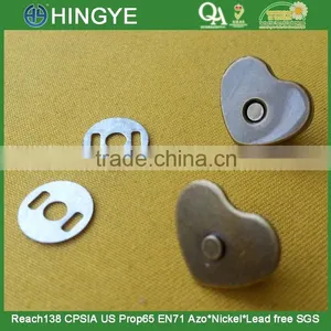 Heart Shape Magnet Snap Button For Handbag -- SN1520 thumbnail-1