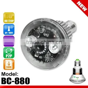 Bulb WiFi/AP IP Network DVR Camera thumbnail-1
