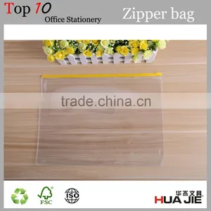 Clear pp Cover Plastic Waterproof Slide Zip Document Holder thumbnail-6
