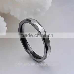 316L Stainless Steel Black Fine Jewelry Rings For Men Wedding Jewelry thumbnail-3