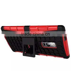 Keno Multicolor TPU+PC Spider Stand Cell Phone Case Back Cover for OnePlus Two thumbnail-3
