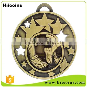 Wholesale Manufacturer Metal Running Award Coin Medal thumbnail-1