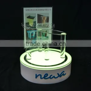 Acrylic Cosmetic Display Stand Round Makeup Display Rack thumbnail-4