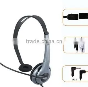 Stylish Monaural 2.5mm Headphone for Cordless Telephones thumbnail-1