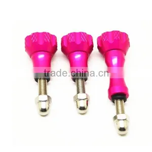 Quality GoPros Accessories 1 Long +2 Short Colorful Thumb Knob Stainless Aluminum Bolt Nut Screw for Go Pro 4/3+/3/2 GP50 thumbnail-3