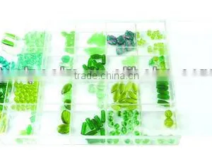 Jewelry Plastic Bead Box Bead Storage Tray With Cover thumbnail-1