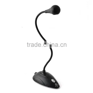 Superior HighQuality Wired Gooseneck pc Mini Microphone Professional thumbnail-2