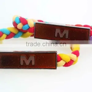 2016 Fashion Rope Bracelet Custom Multi Color Safe M Charm Bracelets thumbnail-2