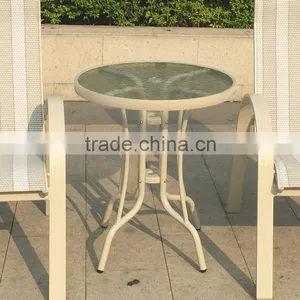 2015 Wholesale Outdoor Garden Patio Modern Aluminum Frame Sling Bistro Table and Chair thumbnail-4