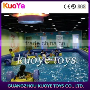 Inflatable Family Pool for Kids Inflatable Big Pool, Inflatable Lager Water Pool for Paddle Boat , Swimming Pool for Sale thumbnail-1