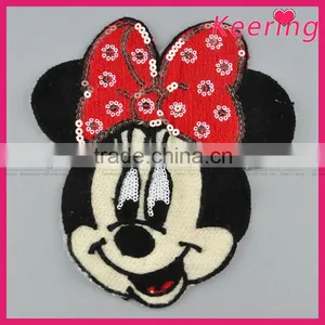 Wholesale 2016 Embroidery Sequin Appliques for Clothing WPHA-017 thumbnail-1