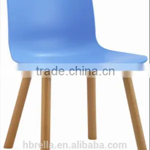 ABS Seat Dining Chair With Beech Wood Legs thumbnail-1