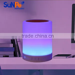 Cheap Mini Bluetooth Smart Table Lamp Music Speaker 2016 thumbnail-5
