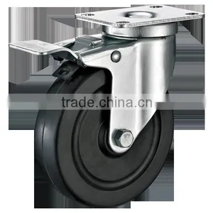 Medium Duty Casters With Rubber Wheel thumbnail-1