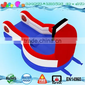 Inflatable Trampoline Basketball Hoop, Inflatable Slam Dunk Basketball Game Supplier's Choice thumbnail-4