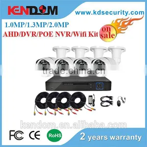 KENDOM IP Camera POE IP Camera NVR Kit 720P IP Camera Korea Quality thumbnail-1
