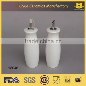 Ceramic Oil and Vinegar Bottle, Kitchen Oil Bottle thumbnail-1