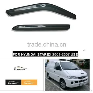 CAR DOOR VISOR RAIN DEFLECTOR FOR HYUNDAI STAREX 2001-2007 USE thumbnail-1