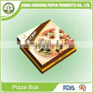 Corrugated Paper 9 Inch Pizza Delivery Box for Scooter or Motobike thumbnail-3