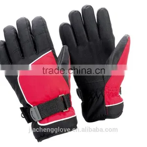 Ski Gloves, Synthetic Leather Gloves, Cheap Winter Gloves thumbnail-1