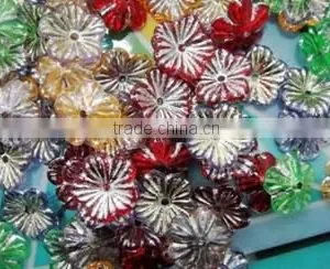 Plastic Flower-shaped Beads thumbnail-1
