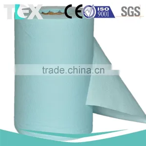 [TEXCLEAN] 55% Woodpulp 45% Polyester Nonwoven Jumbo Rolls thumbnail-2