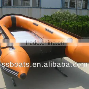 Sunshine 11'8"360cm Inflatable Boat Tender Dinghy Fishing Camping Pontoon Boat thumbnail-1