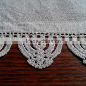 Crochet Lace Cotton Table Runner thumbnail-4
