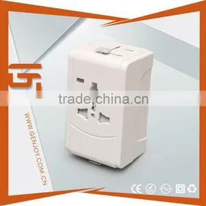 UK AUS US EU Plug Universal Travel Adapter With Single USB thumbnail-1