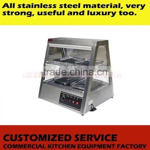 Hot Selling Electric Kitchen Machine Food Warming Showcase thumbnail-2