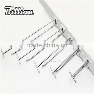 Metal Material Supermarket Display Hook With Tag Double Wire Hook thumbnail-1
