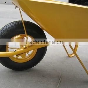 Single Wheelbarrow Garden Yard Barrow Cart Wb6400 thumbnail-4