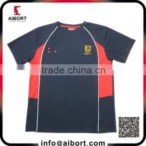 Autumn Short Sleeves Men's T-shirt With Navy Color thumbnail-1