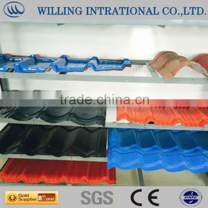 Galvanized Automatic Color Steel Roof Tiles Making Machines thumbnail-1