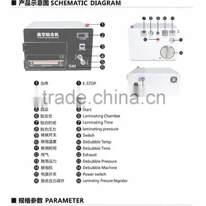 2016 New TBK 5 in 1 Mobile Phone LCD Refurbishing Lamination Laminate Machine + Bubble Remove thumbnail-5