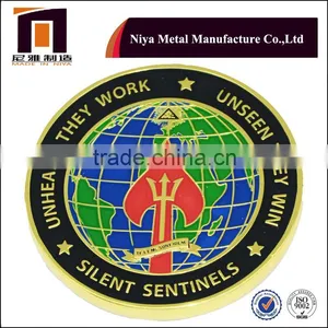 Customized Souvenir Enamel Metal Token Coin thumbnail-4