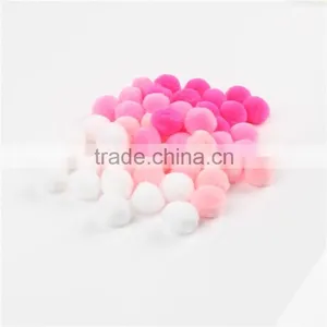 Factory Supply DIY Crafts Pink Series Acrylic Pompoms Toys for Kids or Wedding Party Decoration thumbnail-4