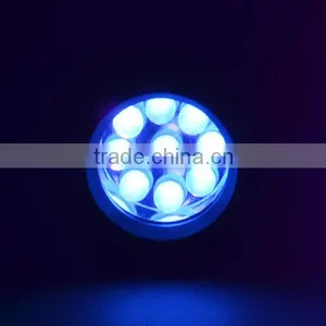 Mini 9 LED UV Torch Shock Proof And Water Resistance UV LED Torch thumbnail-3