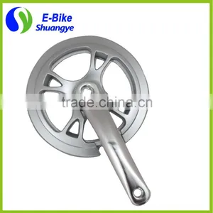 Alloy Electric Bicycle Crank and Chainwheel Bicycle Crankset thumbnail-3