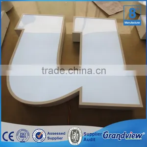 Frontlit Acrylic Letter Illuminated Advertising Outdoor Sign Letter thumbnail-1