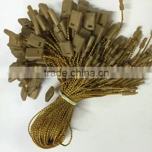 Gold,silver, Hemp Thread Seal Tags, General Garment Hang Tag Fasteners thumbnail-1