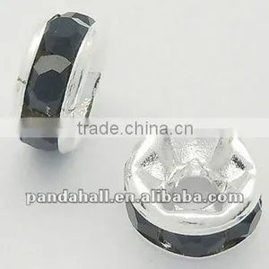 Rondelle Beads With Rhinestones(RB-B003-4) thumbnail-1