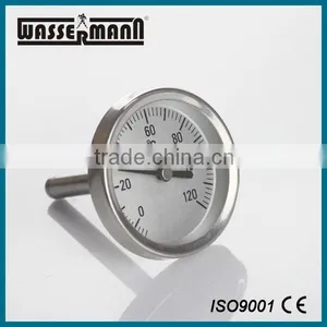Hot Water Thermometer Back Connection 68mm thumbnail-3