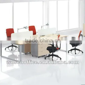 Modern Office Partition,steel Frame Workstation,desktop Partition thumbnail-1